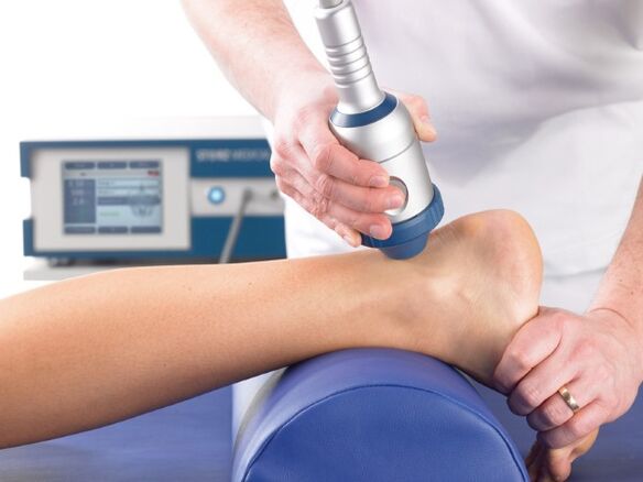 Physical therapy can help relieve pain in the leg joints after an injury.