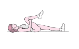 pull knees to chest for back pain